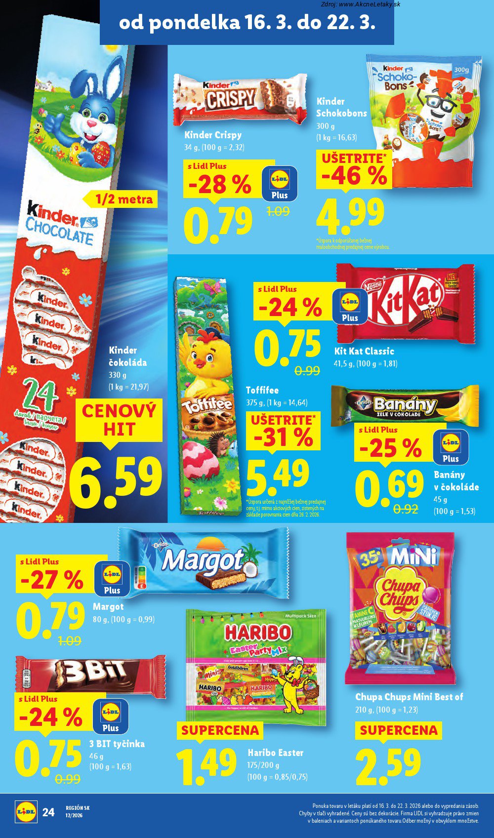 Leták Lidl (16. 3. - 22. 3. 2026) - strana 30 z 104