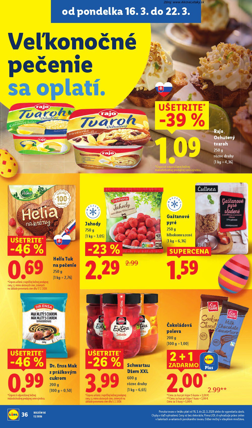 Leták Lidl (16. 3. - 22. 3. 2026) - strana 48 z 104