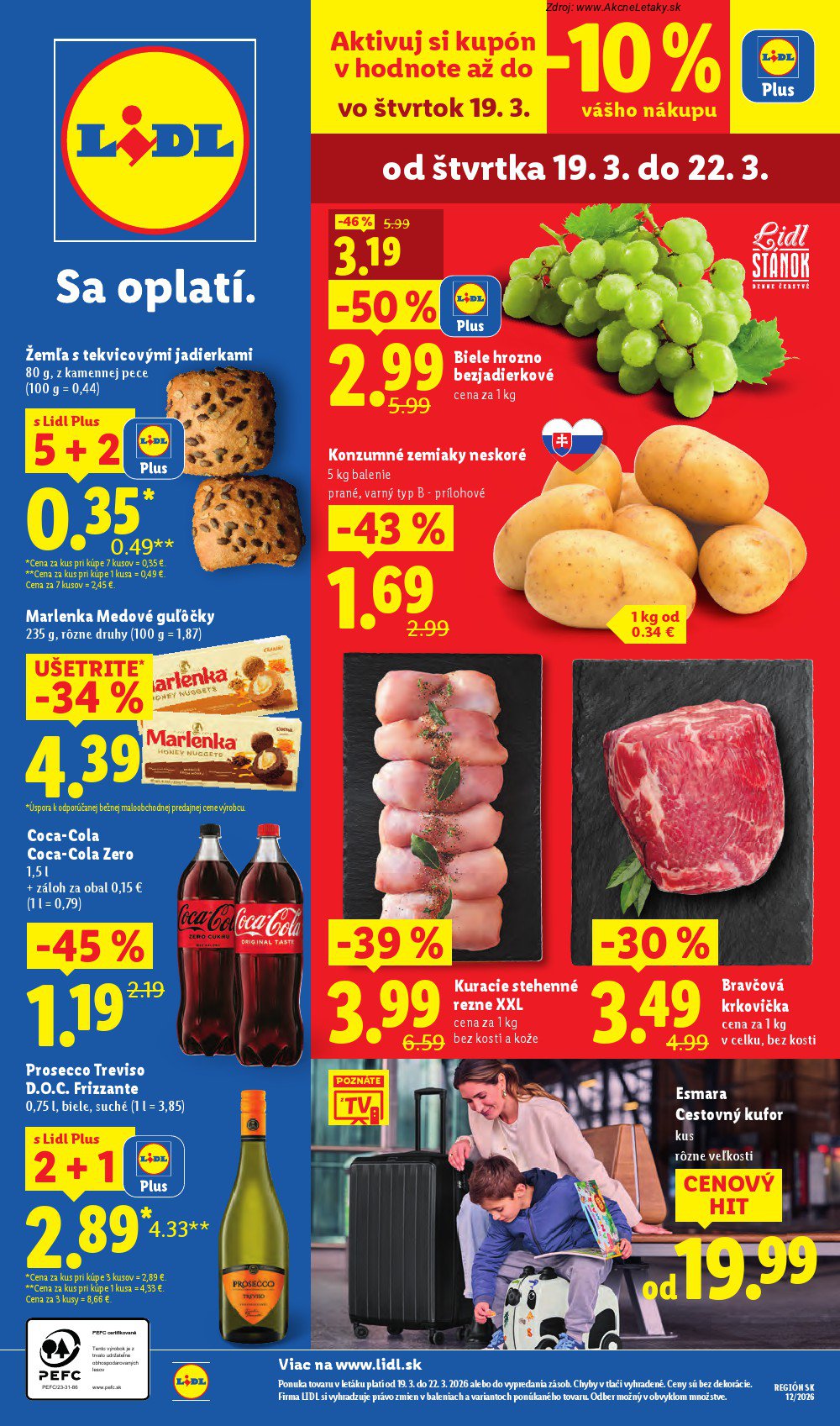Leták Lidl (16. 3. - 22. 3. 2026) - strana 73 z 104
