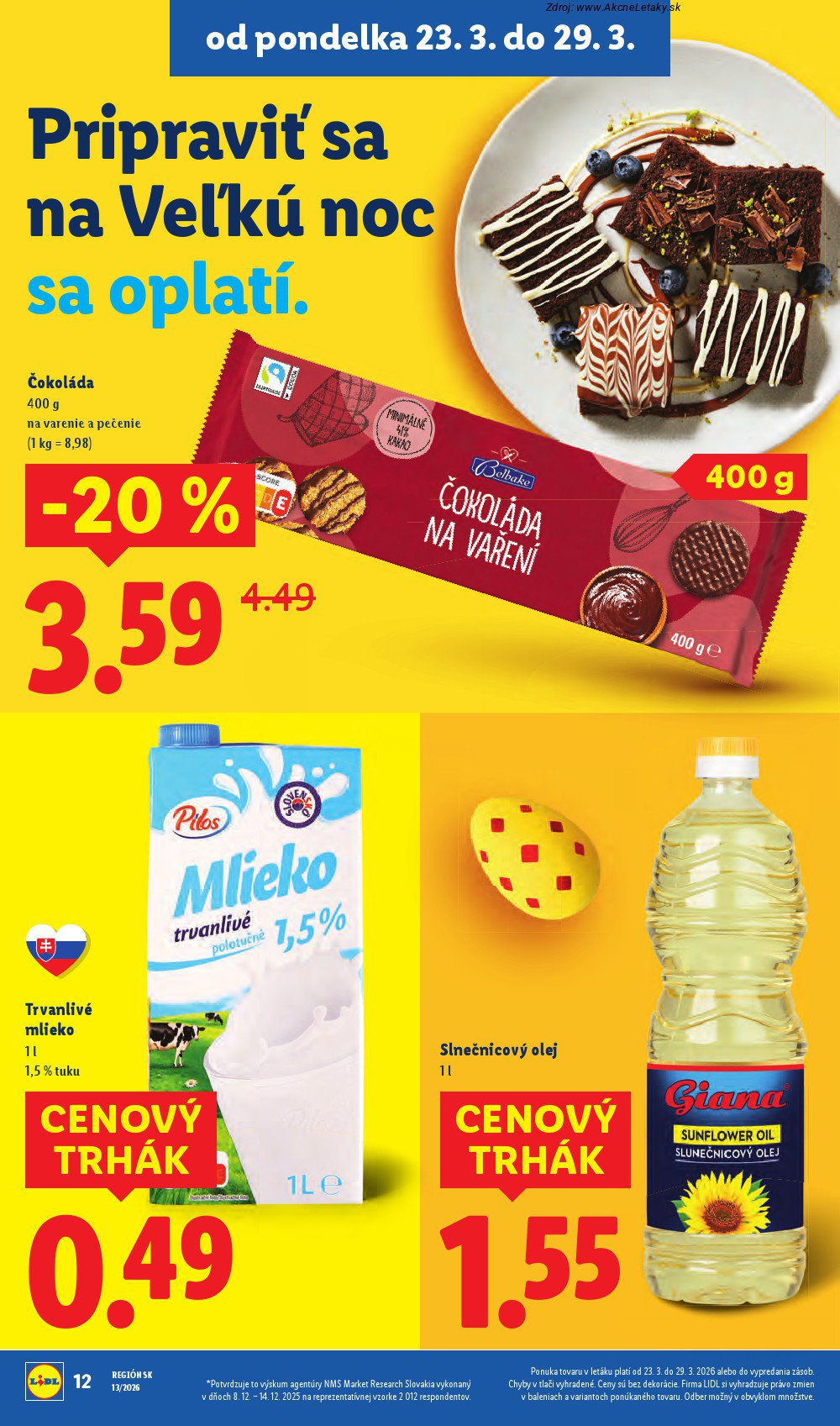 Leták Lidl (23. 3. - 29. 3. 2026) - strana 14 z 105