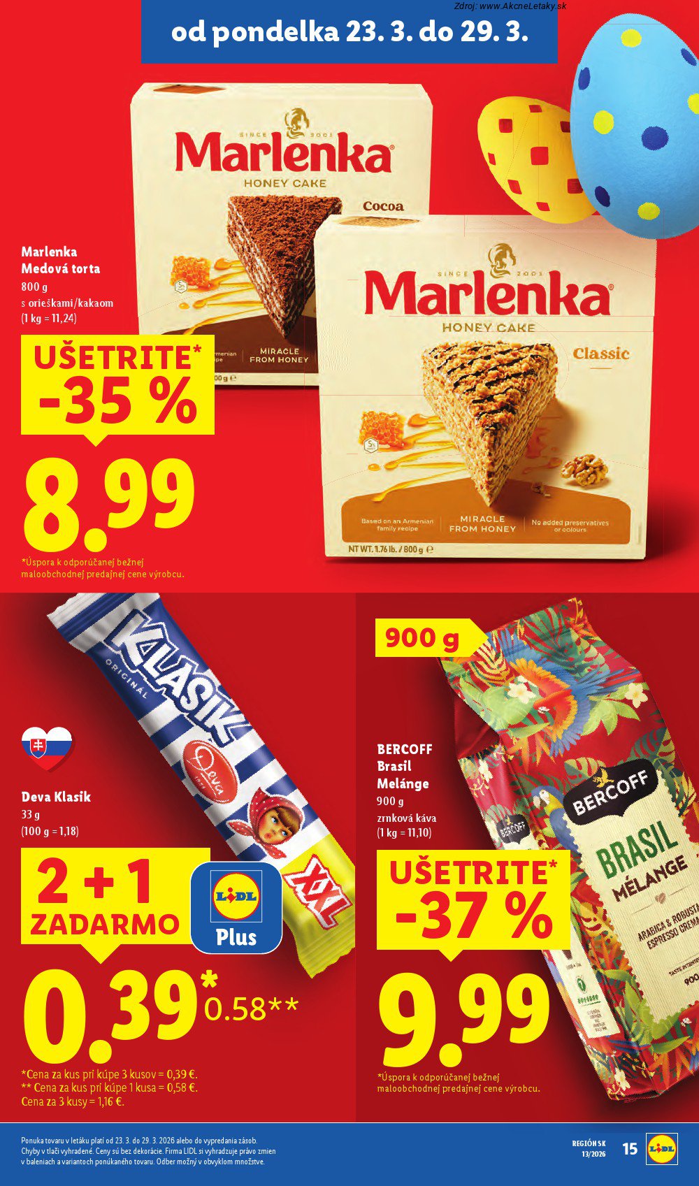 Leták Lidl (23. 3. - 29. 3. 2026) - strana 17 z 105