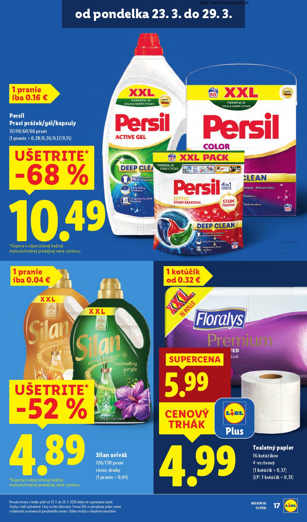 Leták Lidl (23. 3. - 29. 3. 2026) - strana 19 z 105