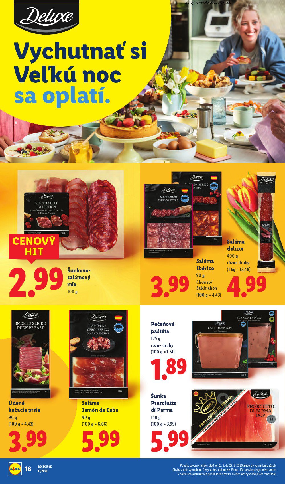 Leták Lidl (23. 3. - 29. 3. 2026) - strana 20 z 105