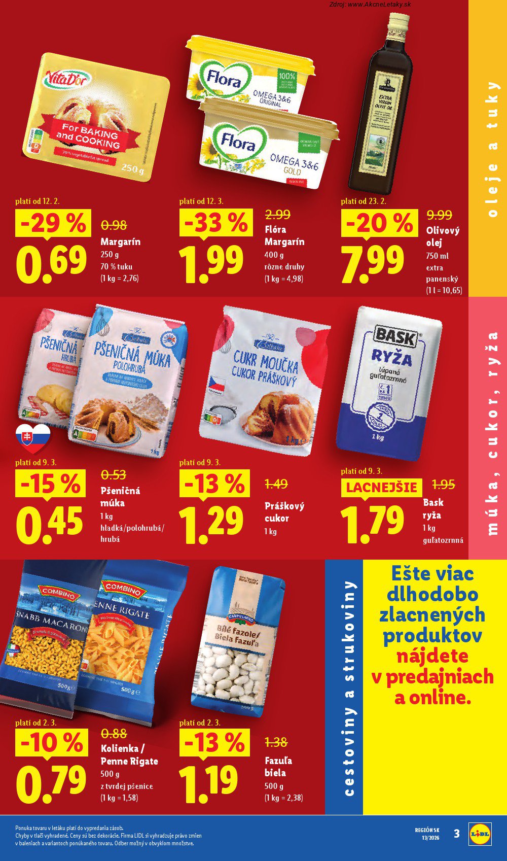 Leták Lidl (23. 3. - 29. 3. 2026) - strana 3 z 105