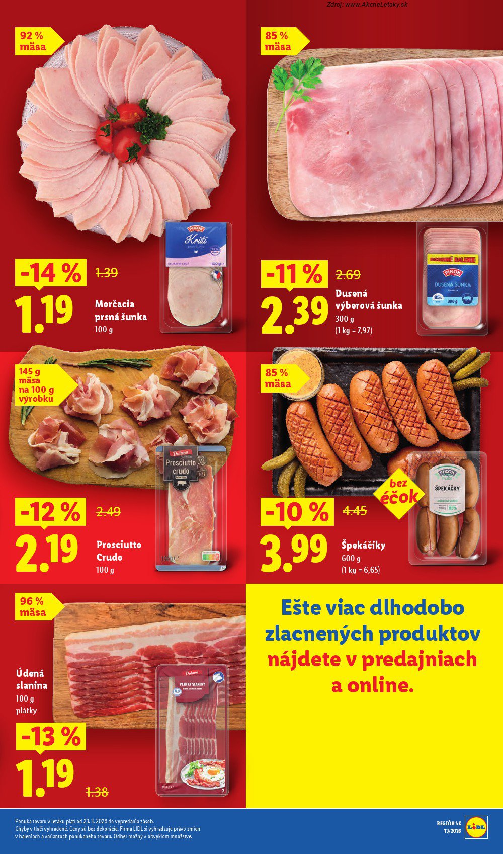 Leták Lidl (23. 3. - 29. 3. 2026) - strana 5 z 105