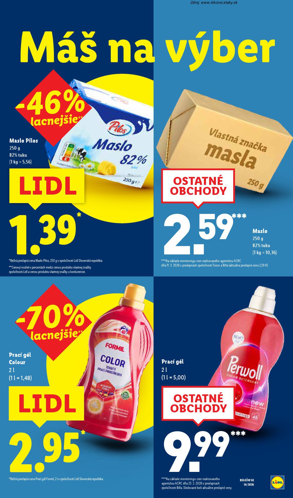 Leták Lidl (23. 3. - 29. 3. 2026) - strana 6 z 105