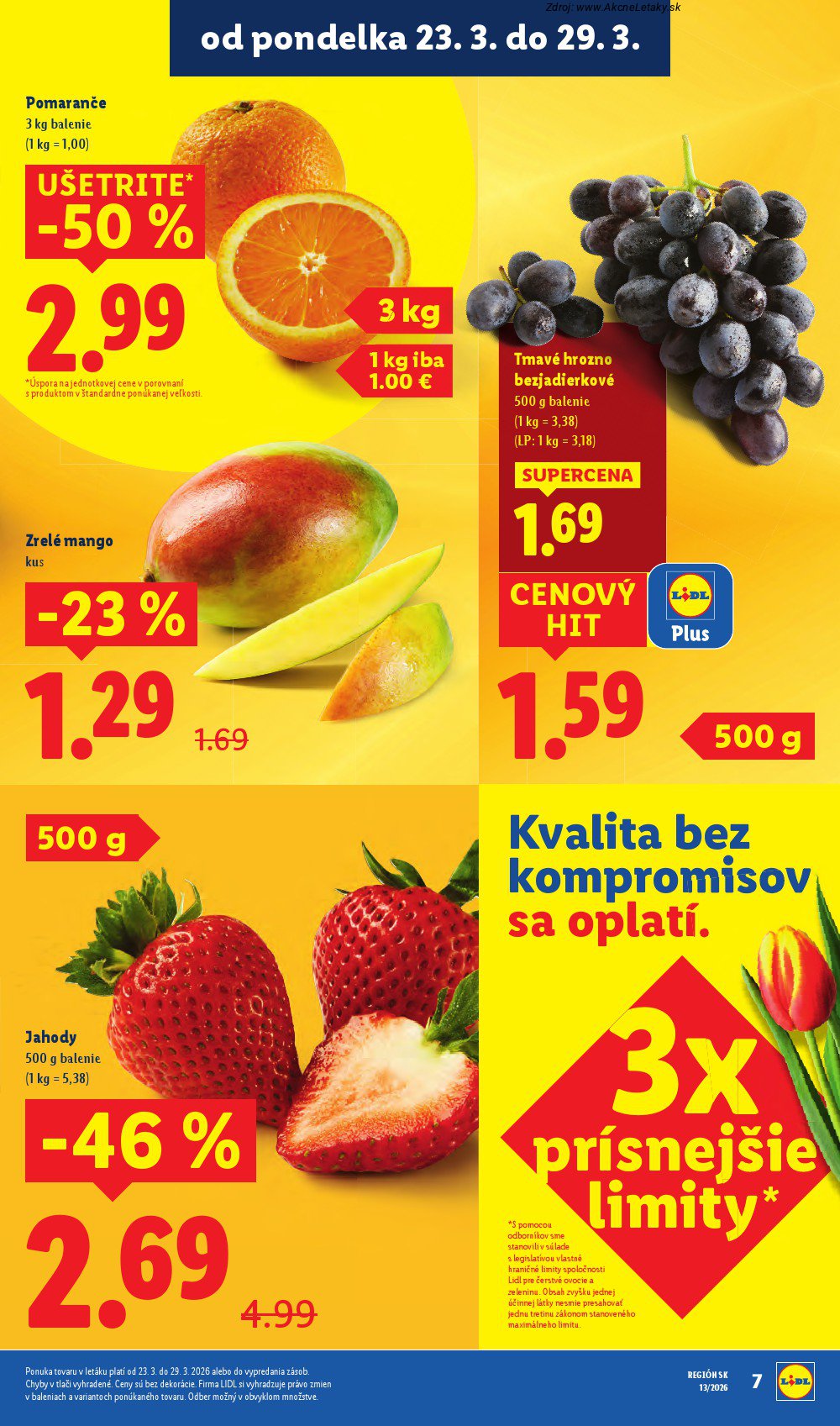 Leták Lidl (23. 3. - 29. 3. 2026) - strana 9 z 105