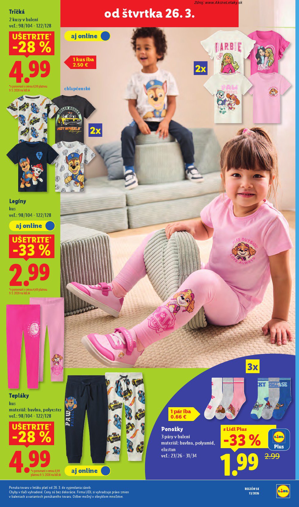 Leták Lidl (23. 3. - 29. 3. 2026) - strana 91 z 105