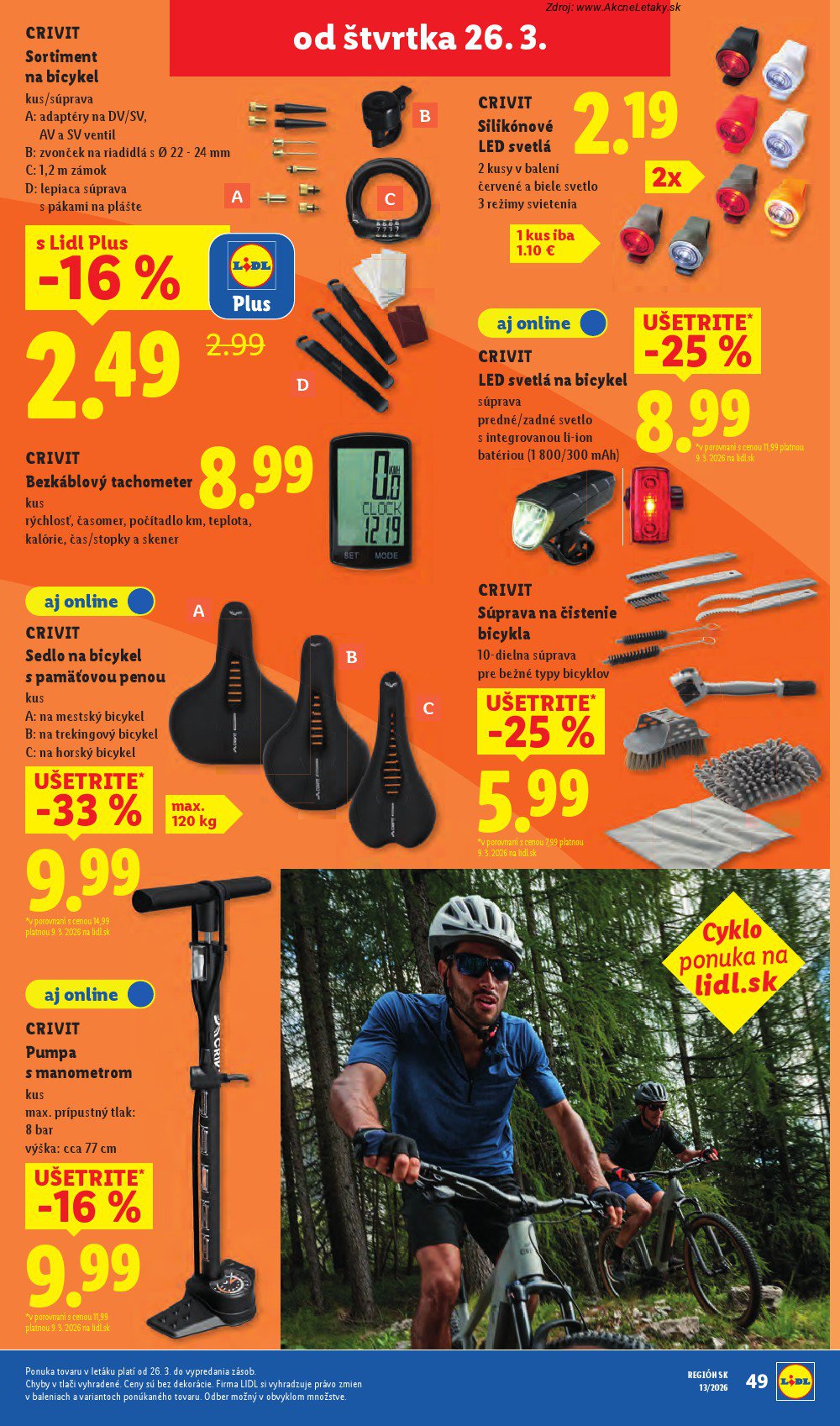 Leták Lidl (23. 3. - 29. 3. 2026) - strana 95 z 105