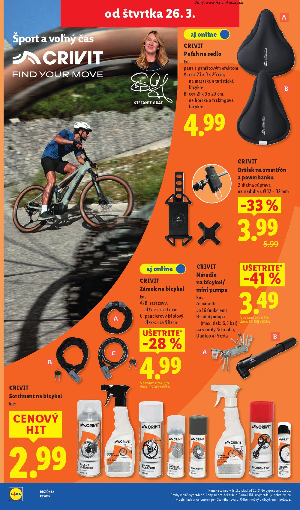 Leták Lidl (23. 3. - 29. 3. 2026) - strana 96 z 105