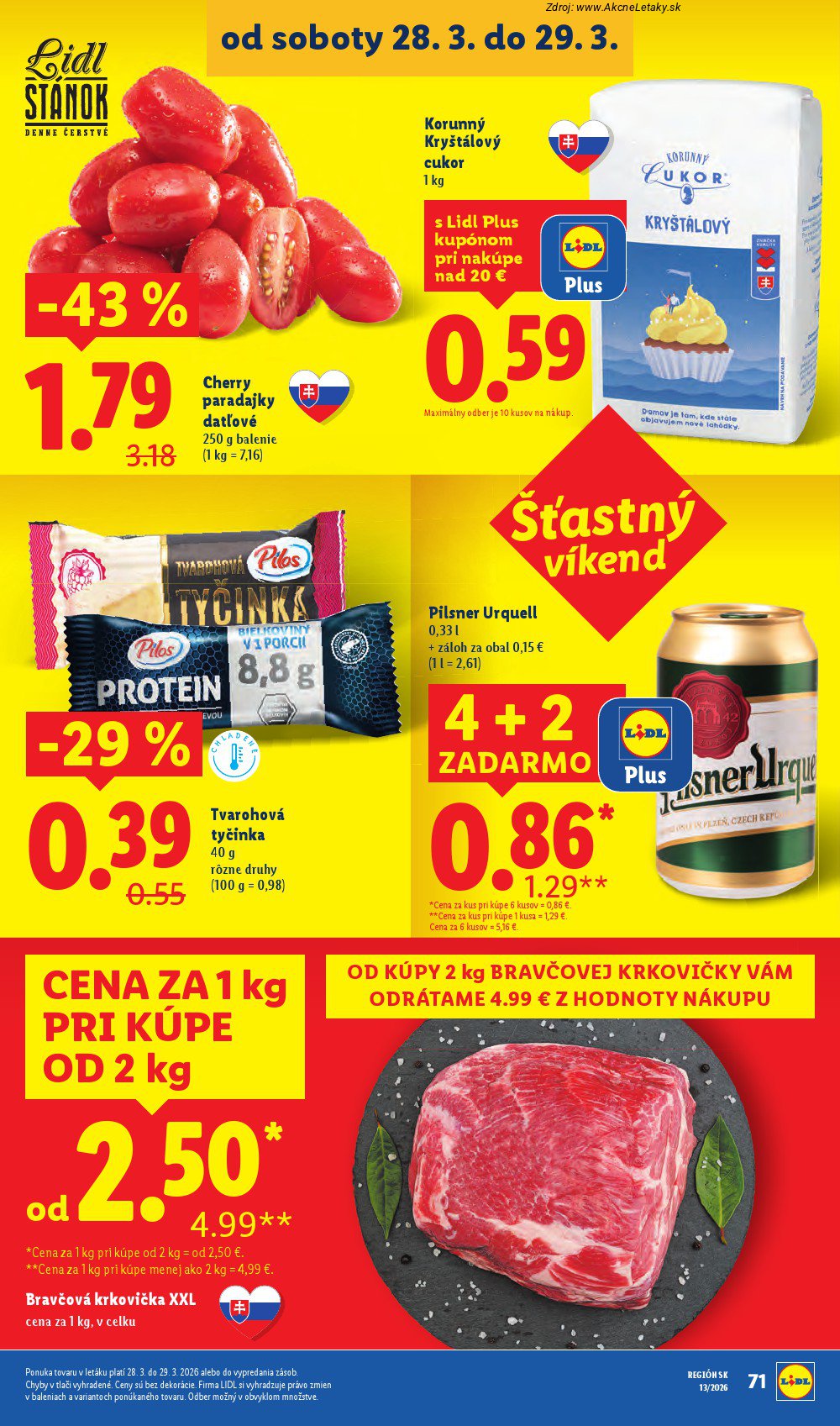 Leták Lidl (23. 3. - 29. 3. 2026) - strana 99 z 105