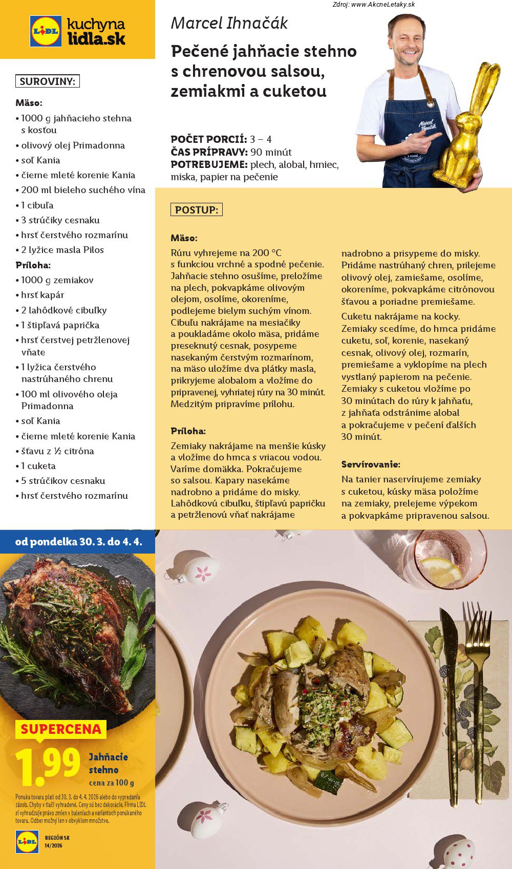 Leták Lidl (30. 3. - 4. 4. 2026) - strana 104 z 107