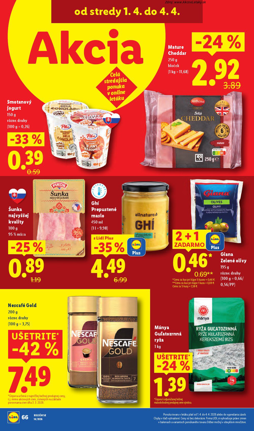 Leták Lidl (30. 3. - 4. 4. 2026) - strana 82 z 107