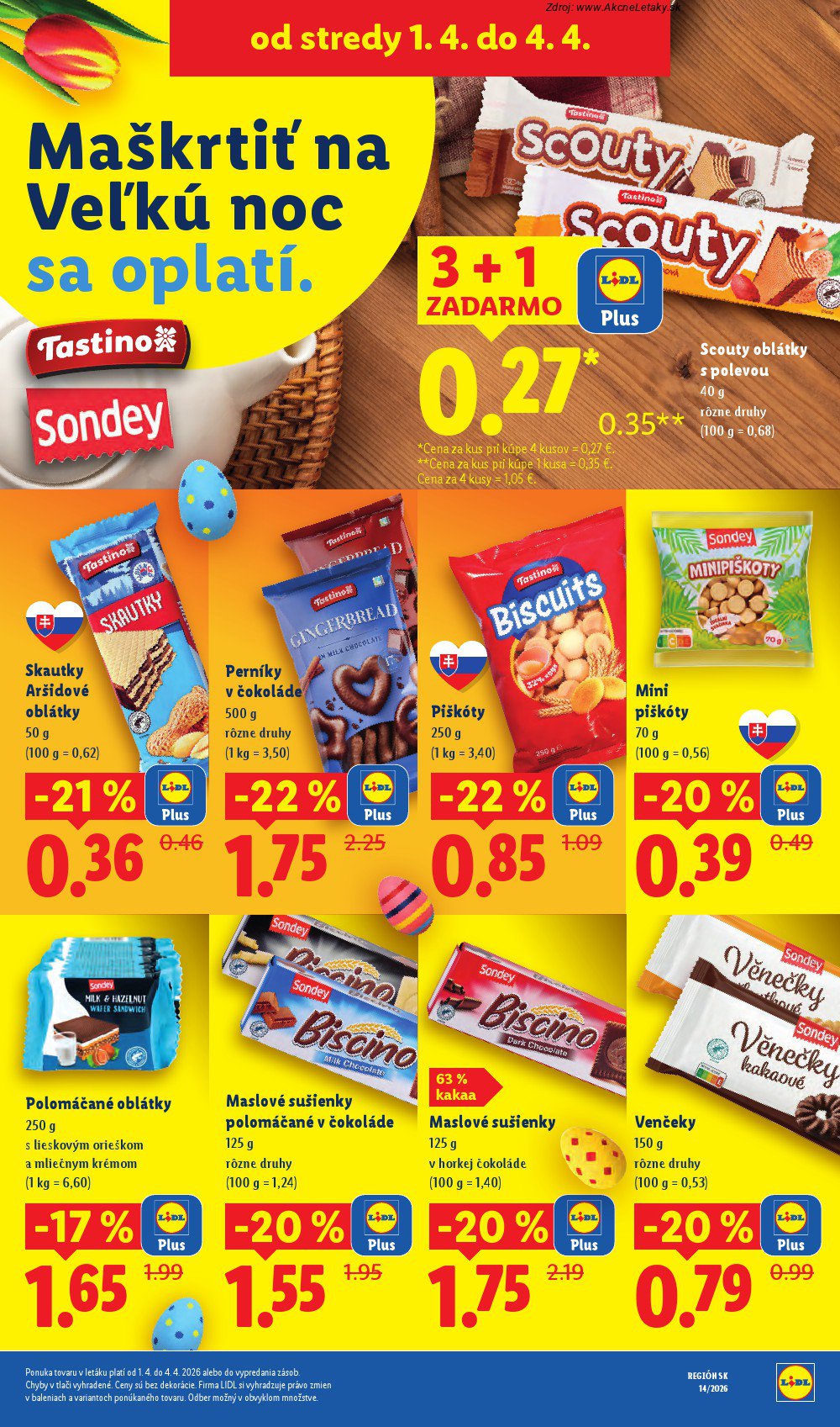 Leták Lidl (30. 3. - 4. 4. 2026) - strana 86 z 107