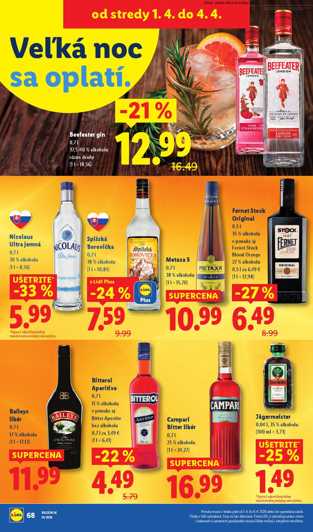 Leták Lidl (30. 3. - 4. 4. 2026) - strana 88 z 107
