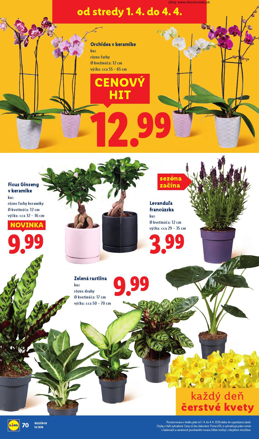 Leták Lidl (30. 3. - 4. 4. 2026) - strana 90 z 107