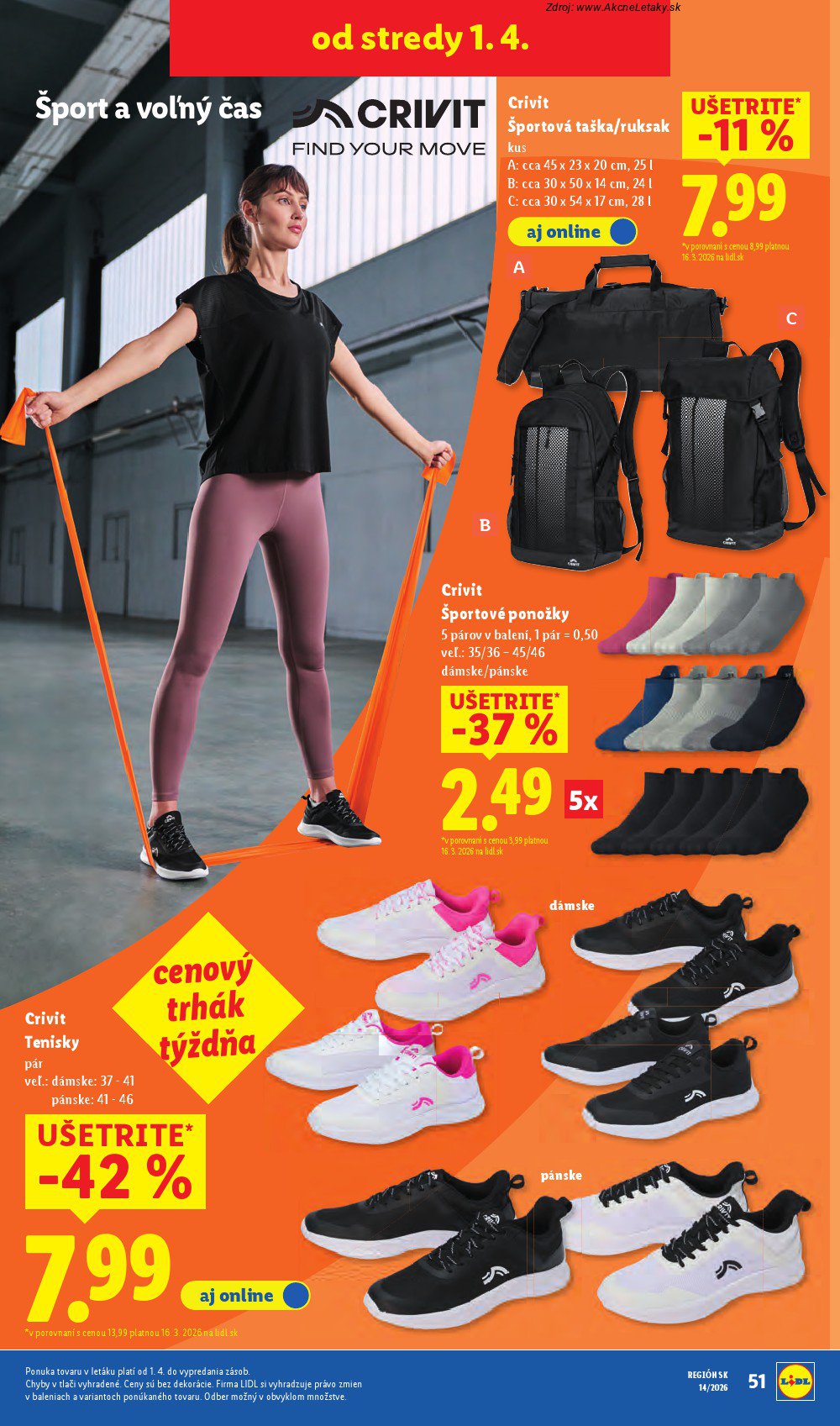 Leták Lidl (30. 3. - 4. 4. 2026) - strana 93 z 107