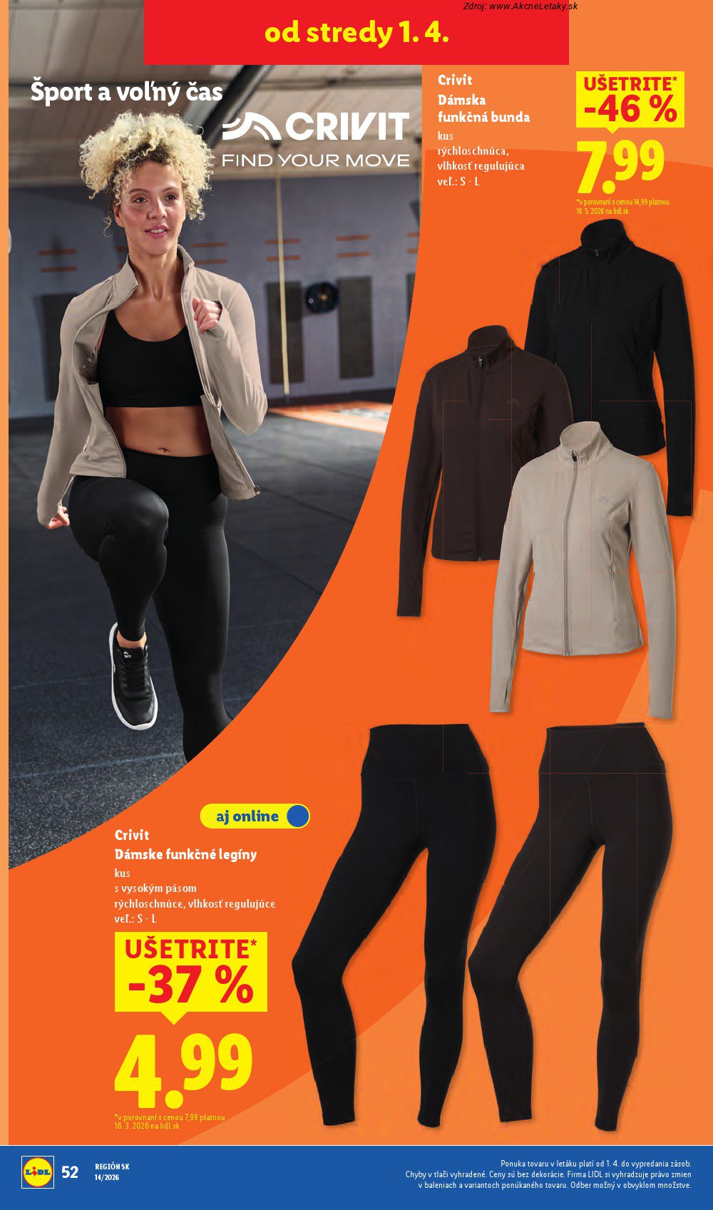 Leták Lidl (30. 3. - 4. 4. 2026) - strana 94 z 107