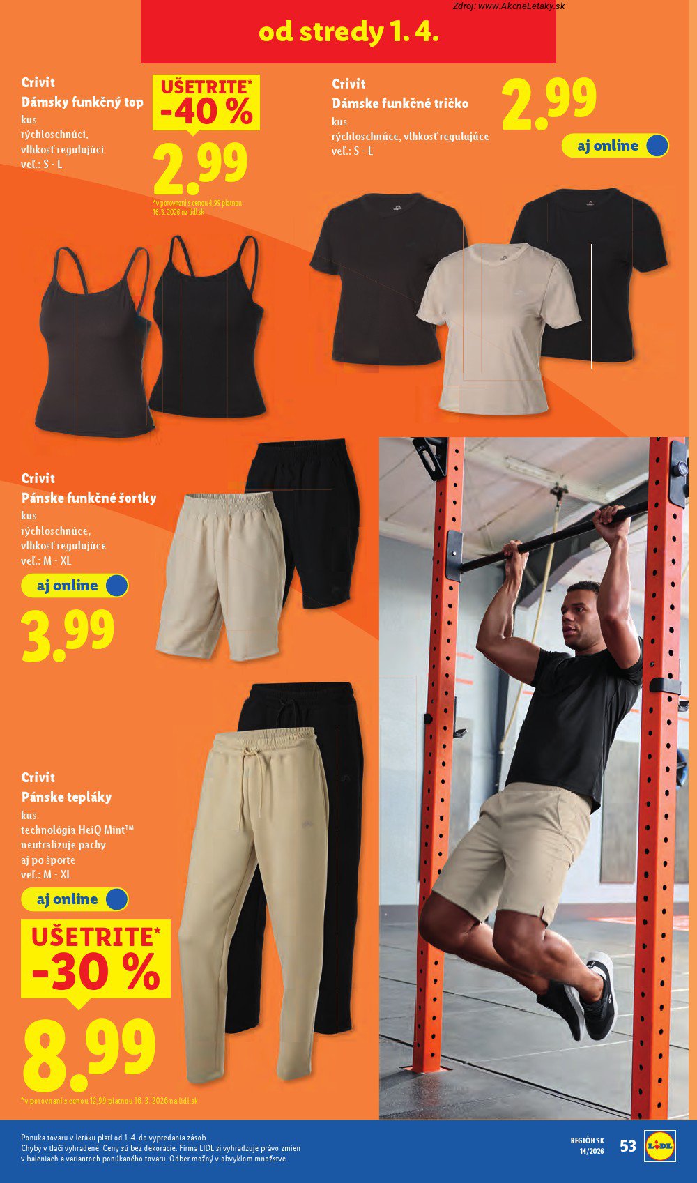 Leták Lidl (30. 3. - 4. 4. 2026) - strana 95 z 107