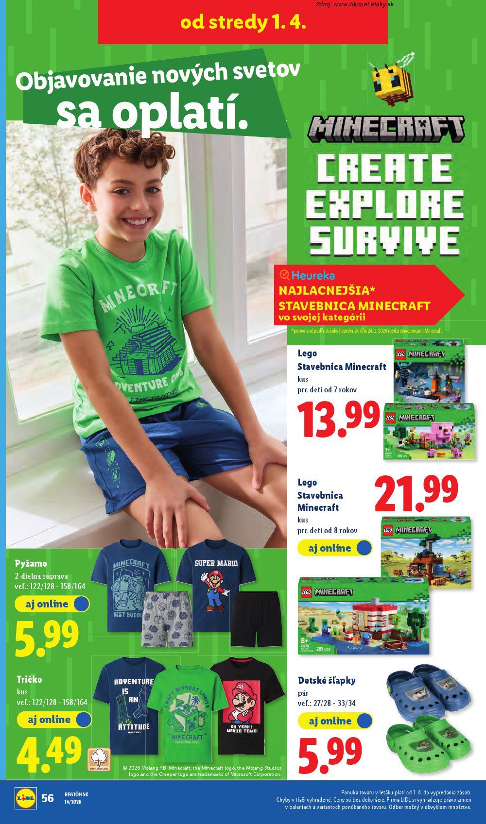 Leták Lidl (30. 3. - 4. 4. 2026) - strana 98 z 107