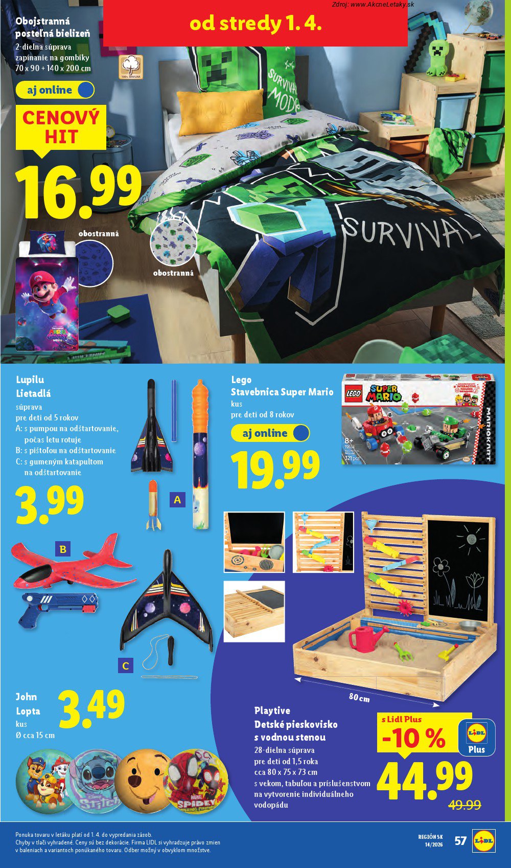 Leták Lidl (30. 3. - 4. 4. 2026) - strana 99 z 107