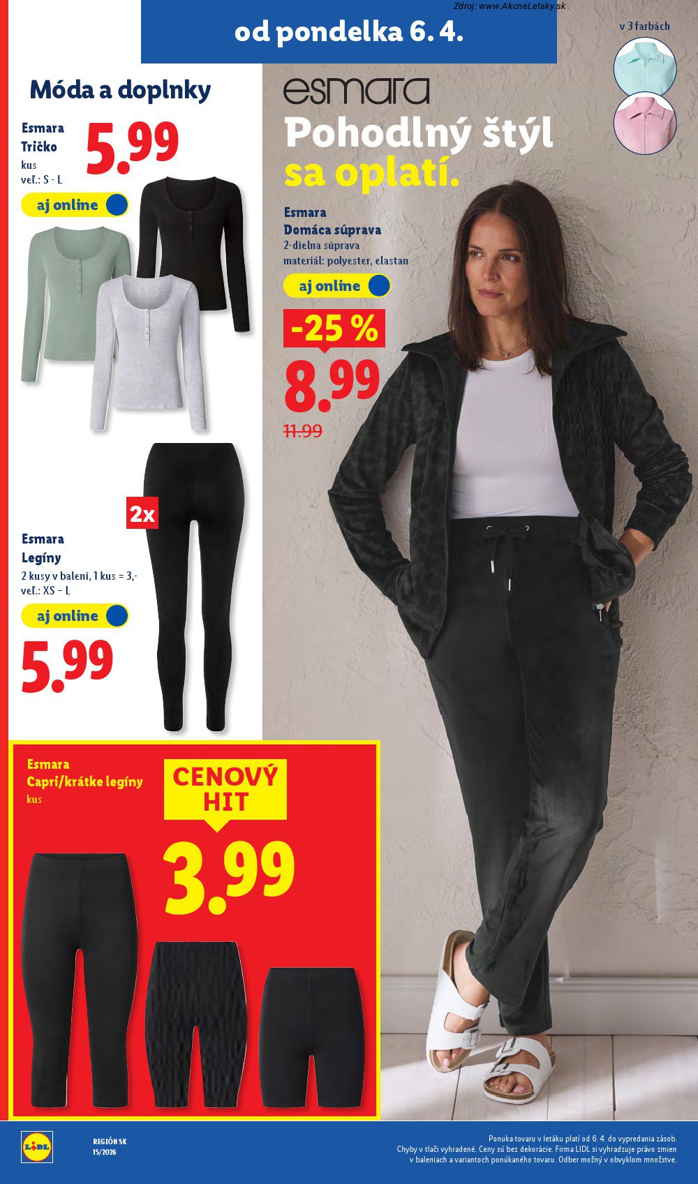 Leták Lidl (6. 4. - 12. 4. 2026) - strana 46 z 87