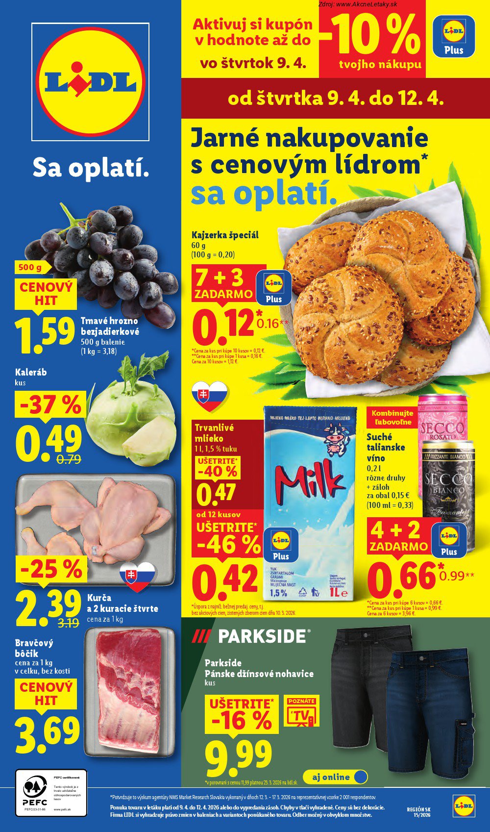 Leták Lidl (6. 4. - 12. 4. 2026) - strana 51 z 87