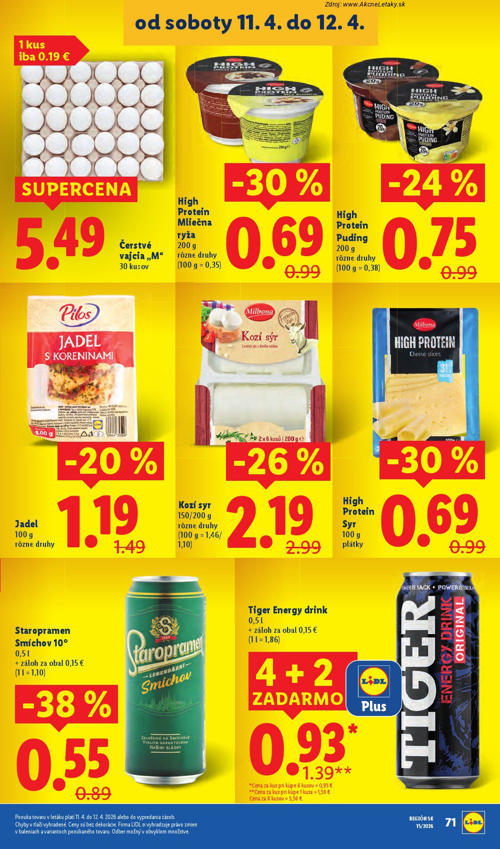 Leták Lidl (6. 4. - 12. 4. 2026) - strana 83 z 87