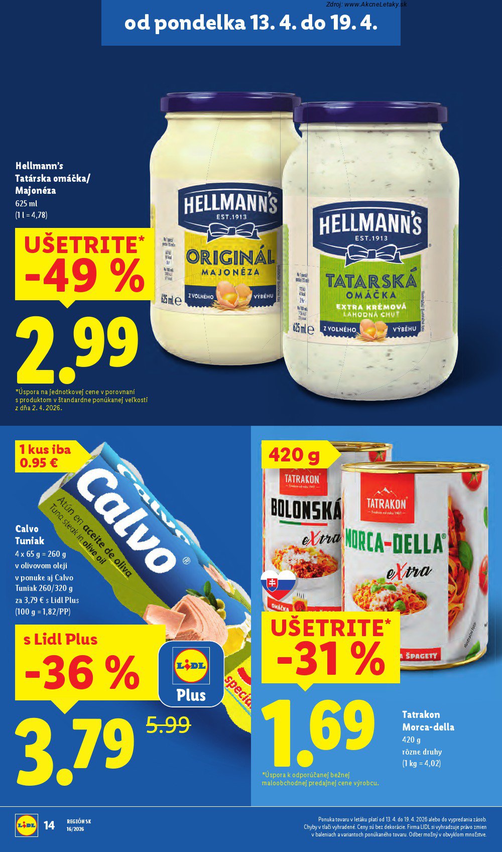 Leták Lidl - strana 16