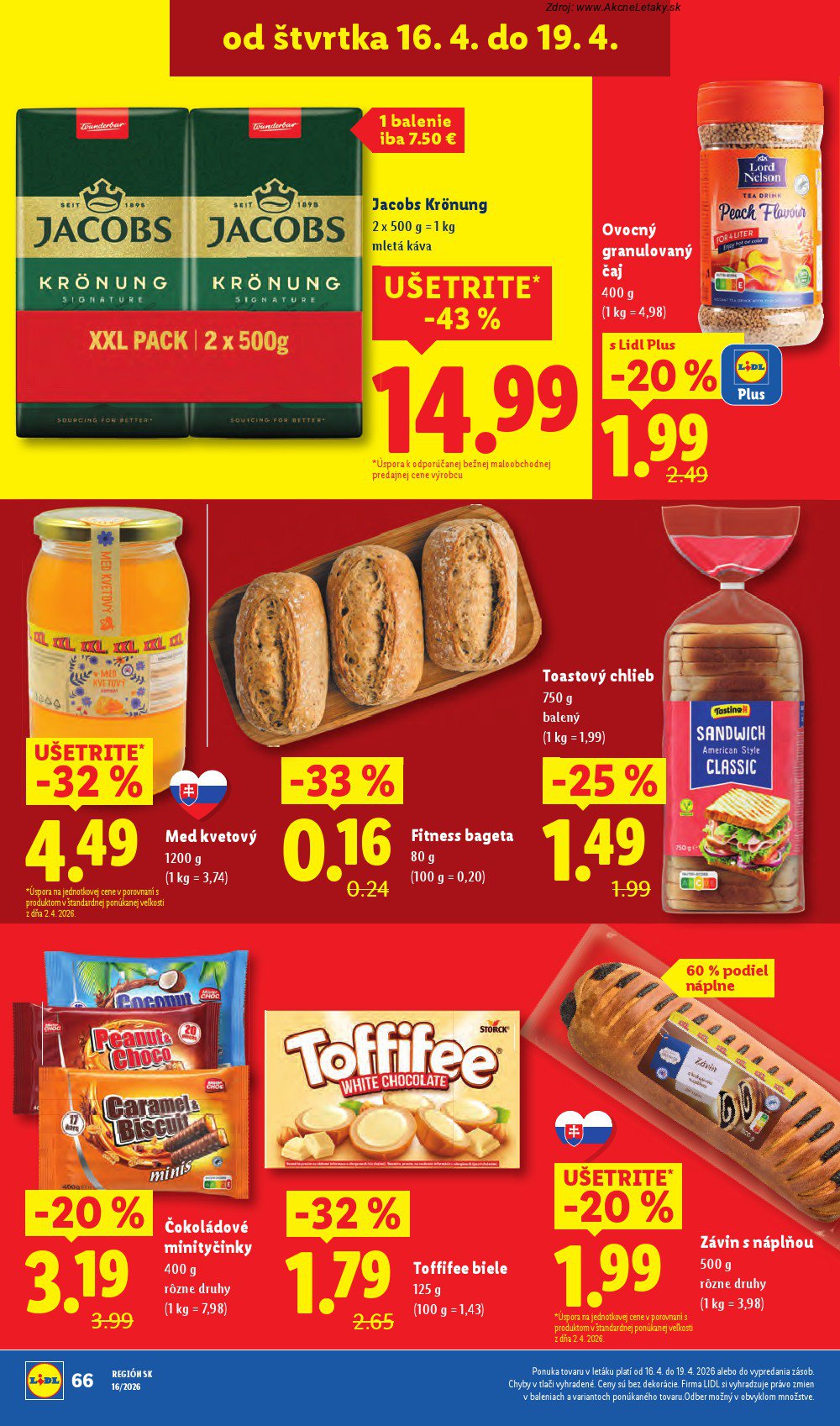 Leták Lidl (13. 4. - 19. 4. 2026) - strana 64 z 89