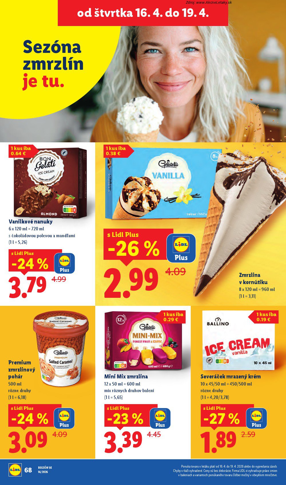 Leták Lidl (13. 4. - 19. 4. 2026) - strana 66 z 89