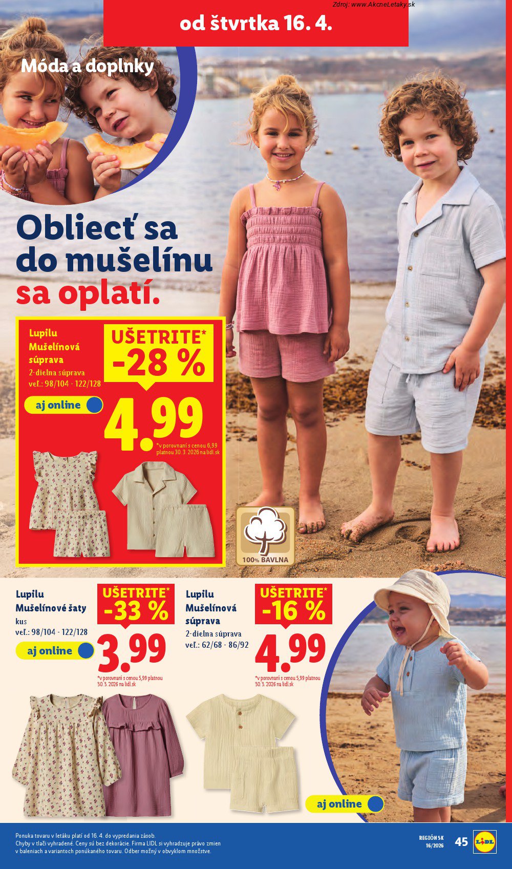 Leták Lidl (13. 4. - 19. 4. 2026) - strana 69 z 89
