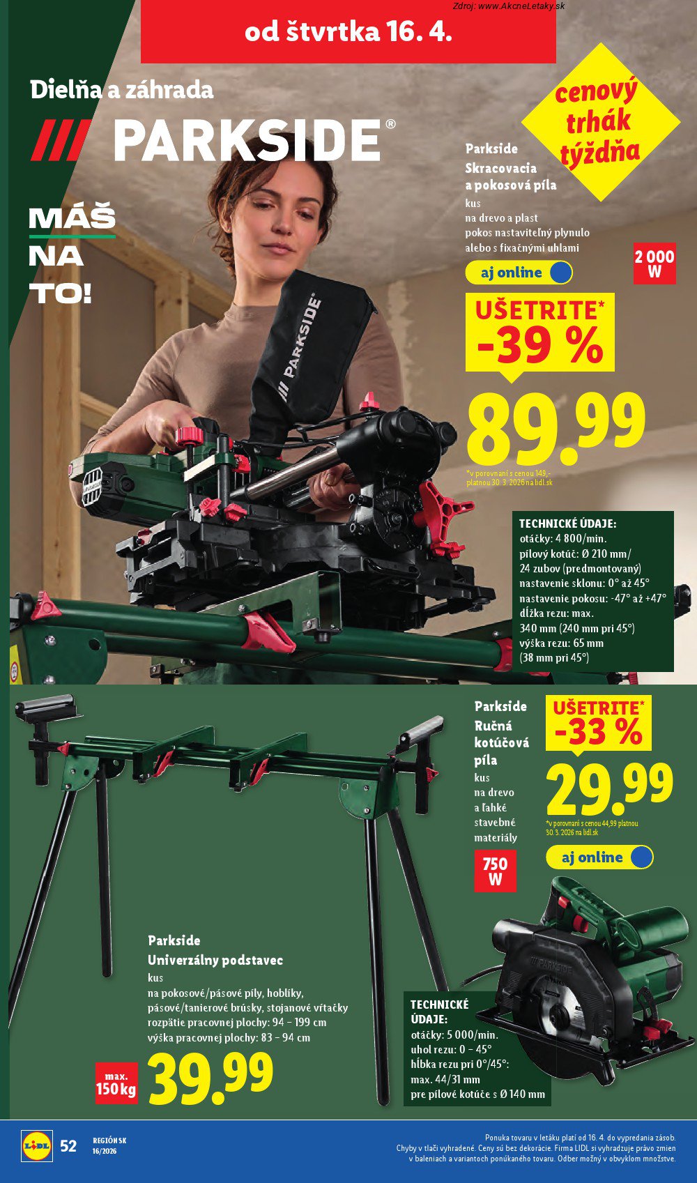 Leták Lidl (13. 4. - 19. 4. 2026) - strana 78 z 89