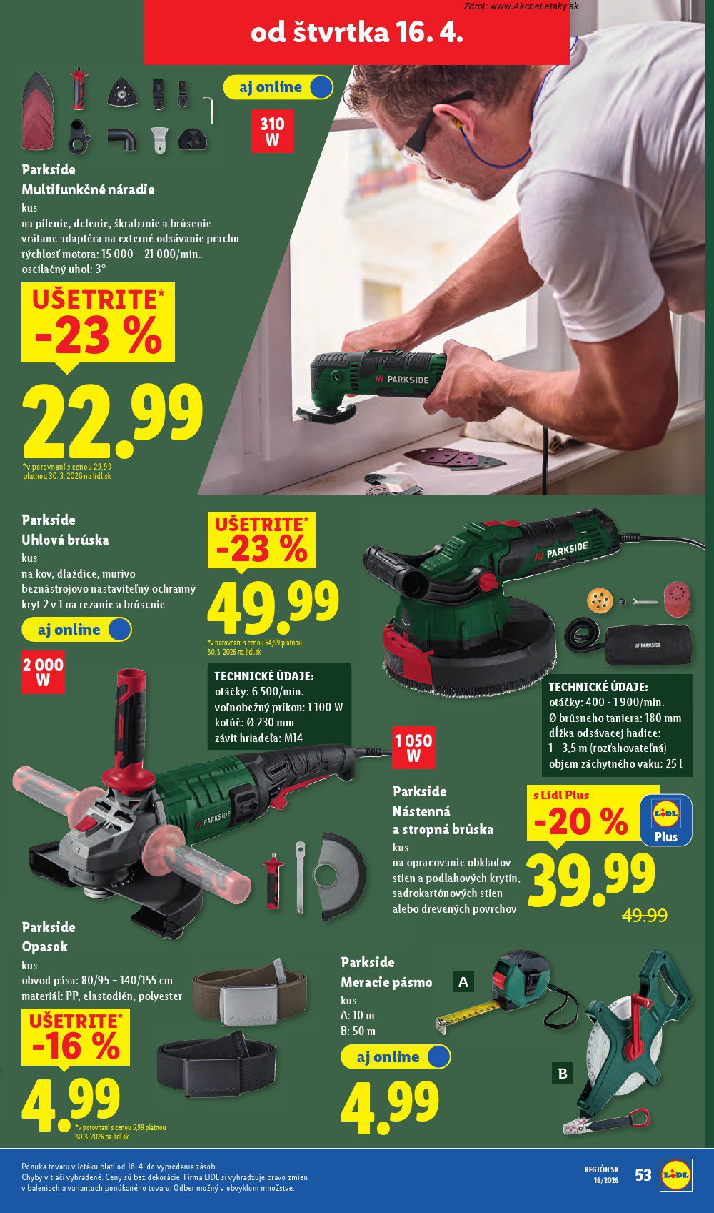 Leták Lidl (13. 4. - 19. 4. 2026) - strana 79 z 89