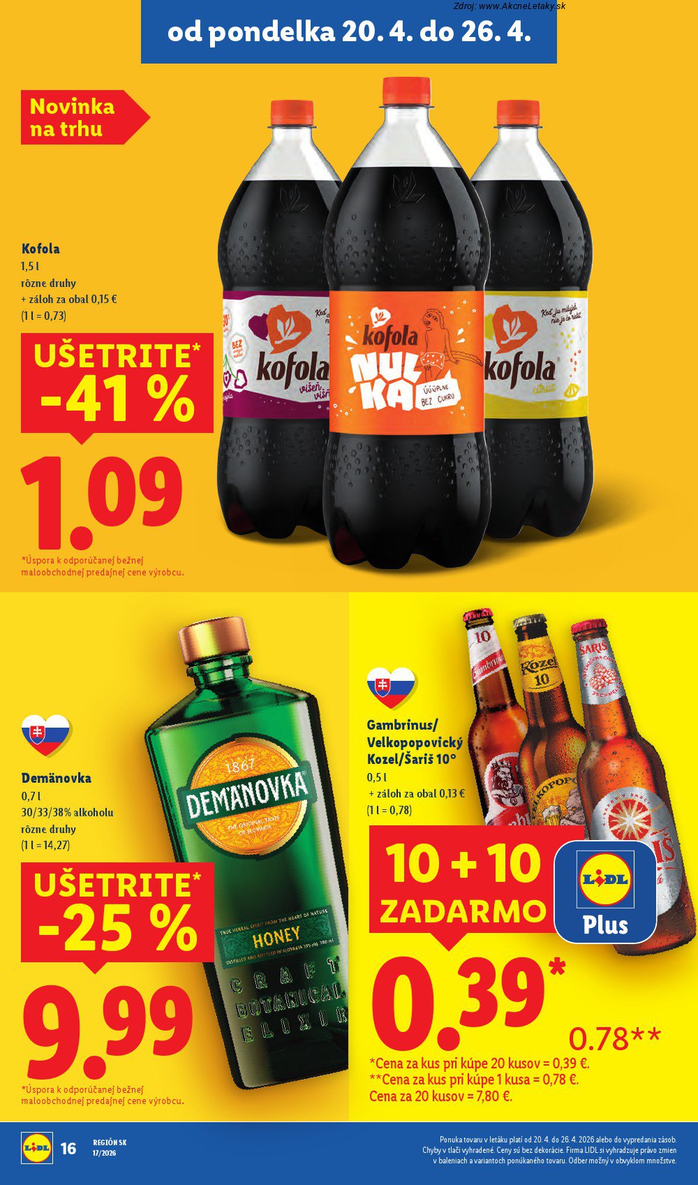 Leták Lidl - strana 16
