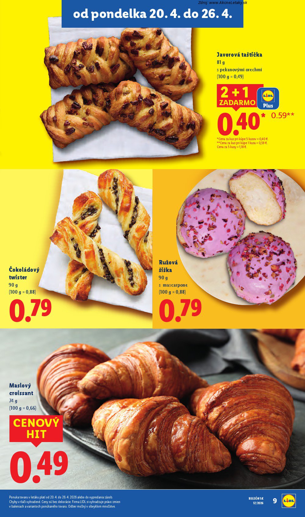 Leták Lidl (20. 4. - 26. 4. 2026) - strana 9 z 99