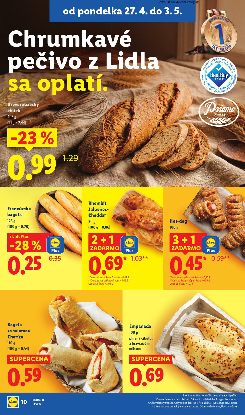 Leták Lidl (27. 4. - 3. 5. 2026) - strana 12 z 91