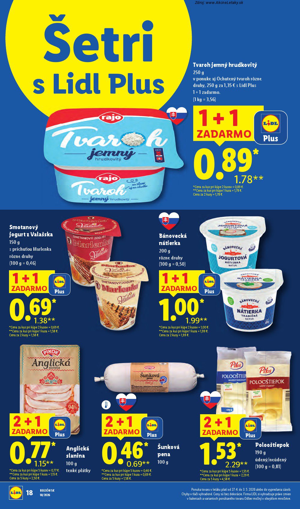 Leták Lidl (27. 4. - 3. 5. 2026) - strana 20 z 91