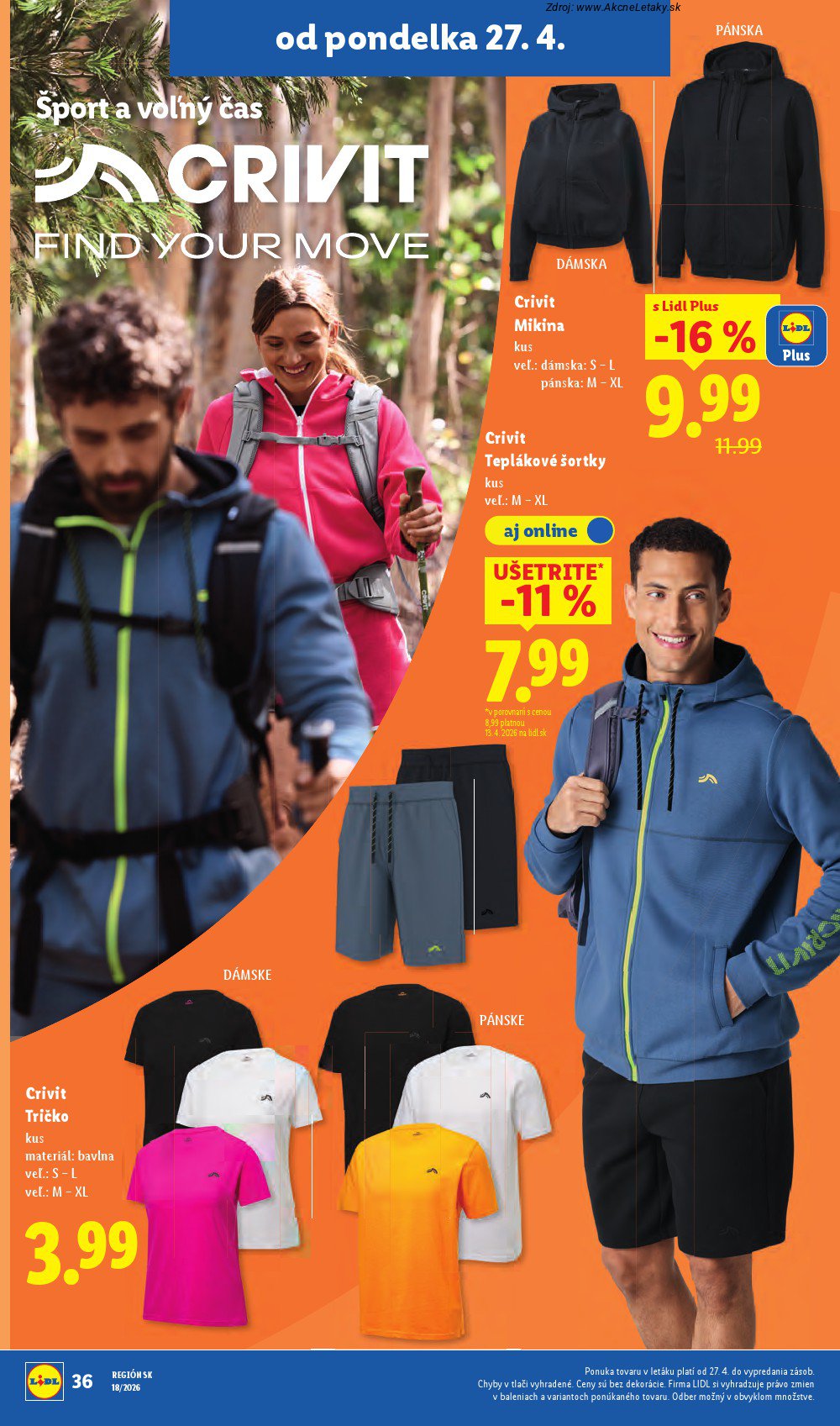 Leták Lidl (27. 4. - 3. 5. 2026) - strana 38 z 91