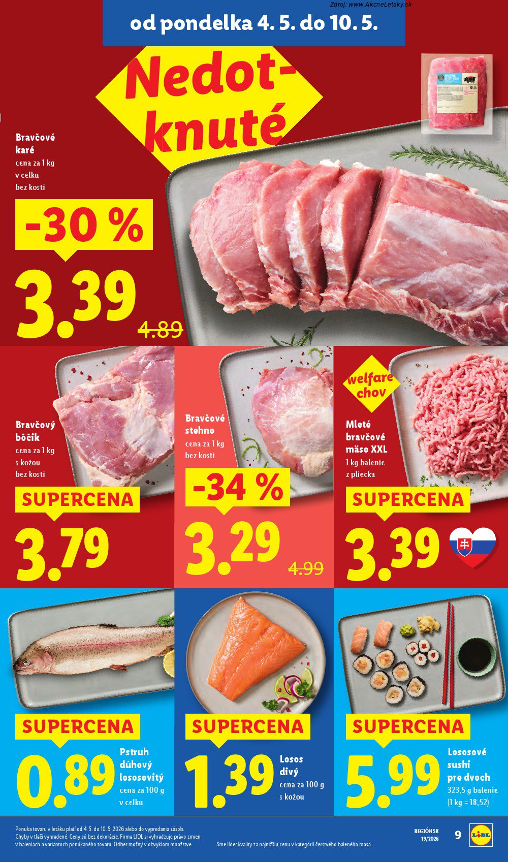 Leták Lidl (4. 5. - 10. 5. 2026) - strana 15 z 93