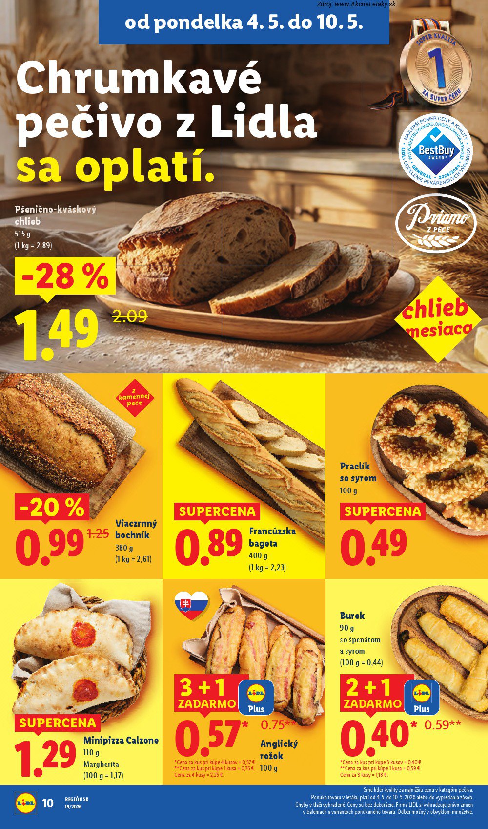 Leták Lidl (4. 5. - 10. 5. 2026) - strana 16 z 93