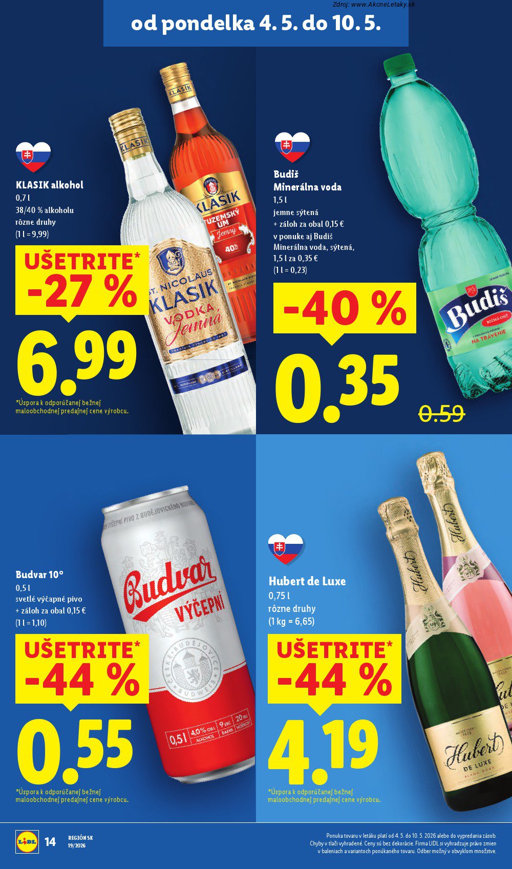 Leták Lidl (4. 5. - 10. 5. 2026) - strana 20 z 93