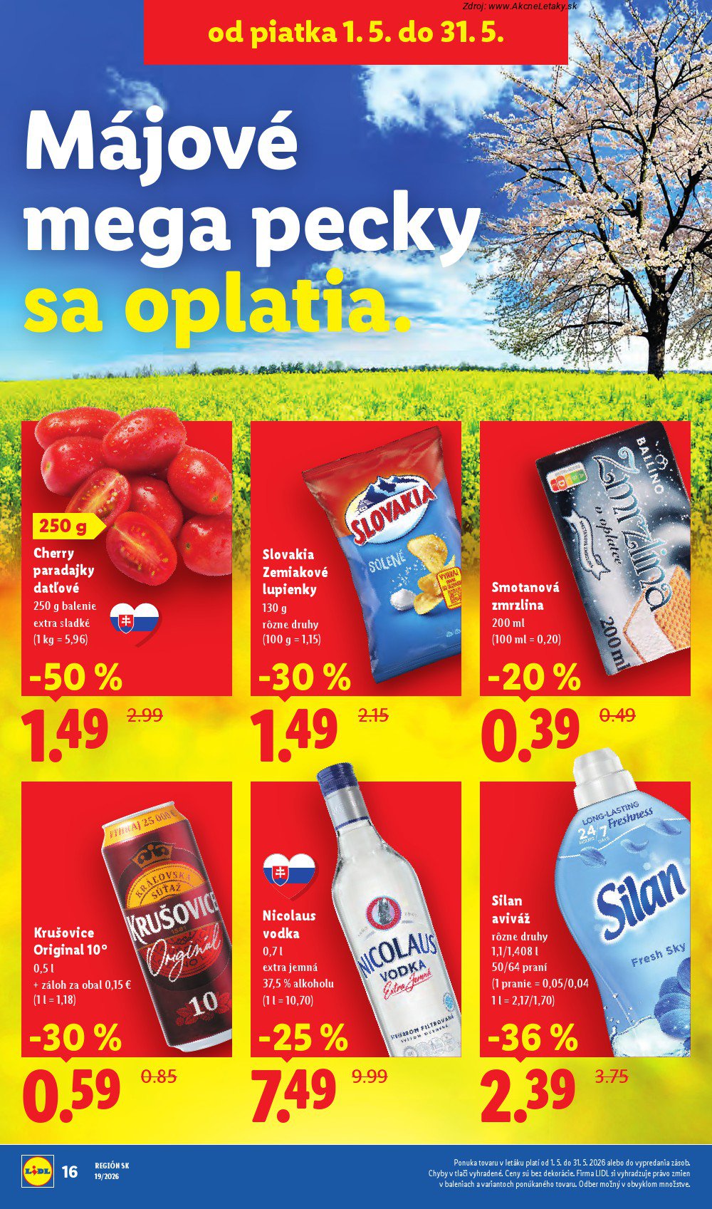 Leták Lidl (4. 5. - 10. 5. 2026) - strana 22 z 93