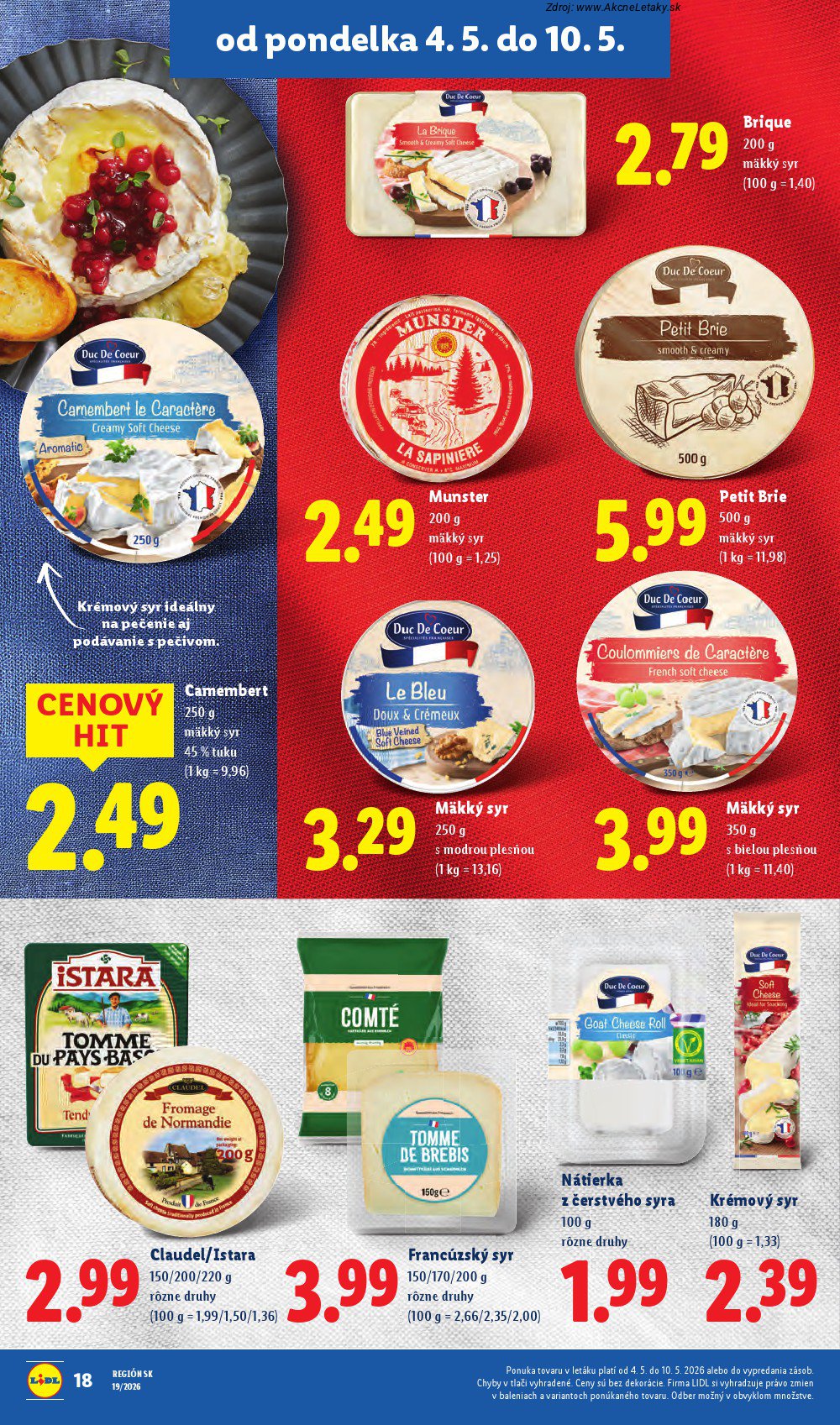 Leták Lidl (4. 5. - 10. 5. 2026) - strana 24 z 93