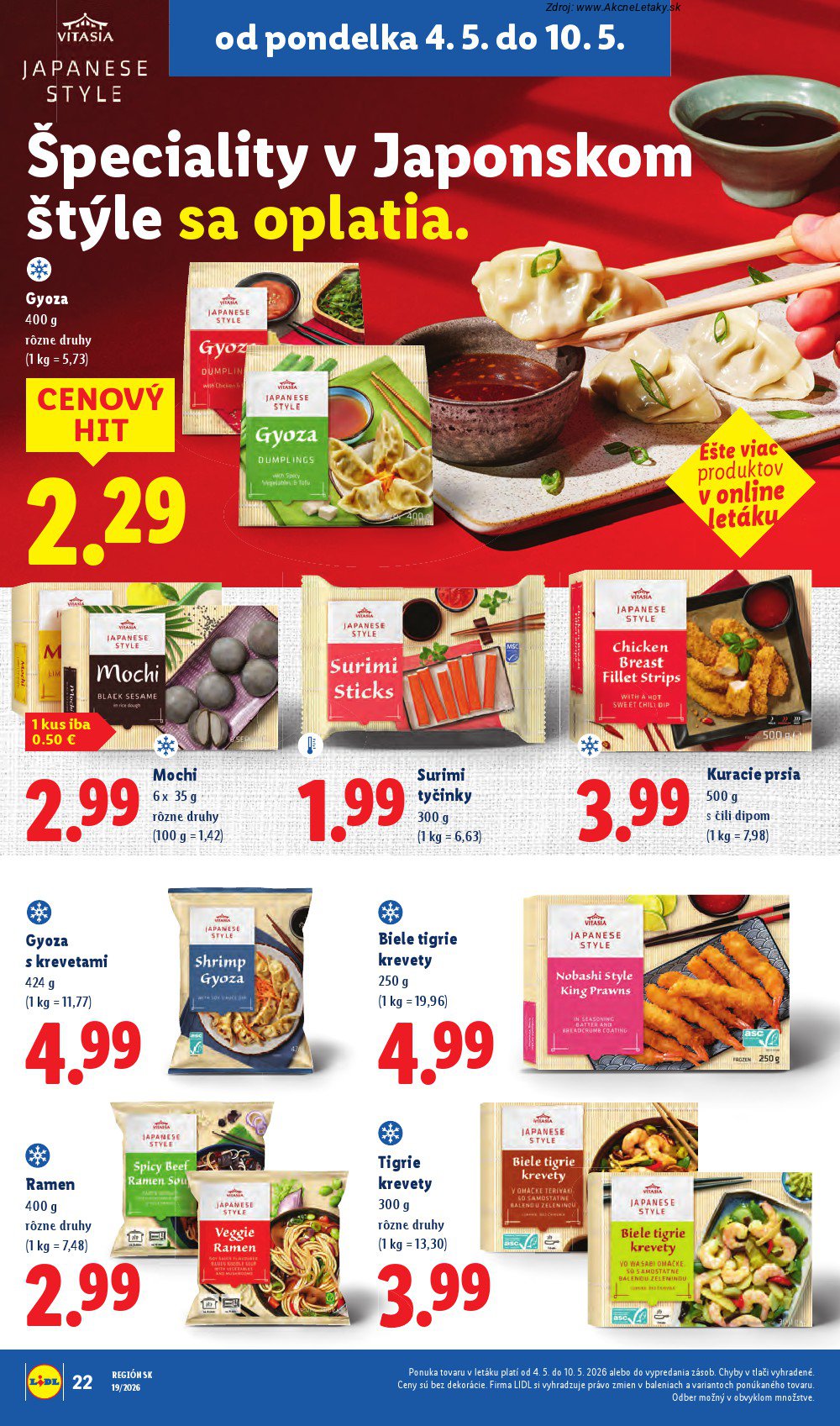 Leták Lidl (4. 5. - 10. 5. 2026) - strana 30 z 93
