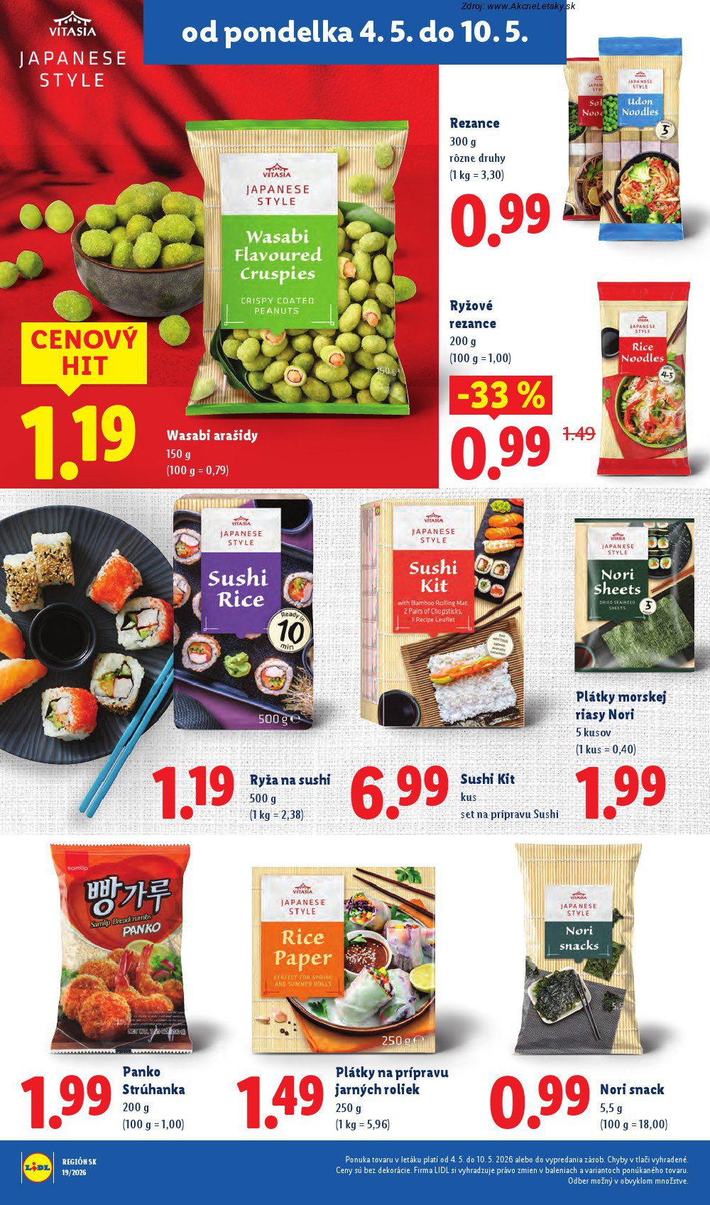 Leták Lidl (4. 5. - 10. 5. 2026) - strana 32 z 93