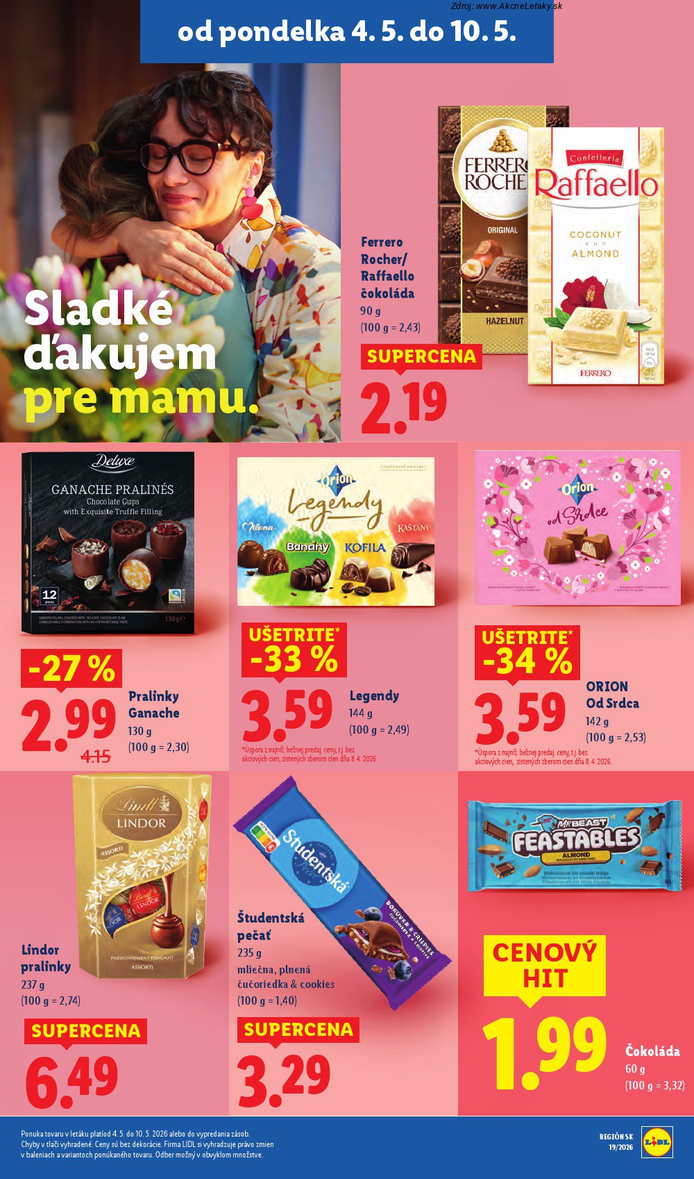 Leták Lidl (4. 5. - 10. 5. 2026) - strana 34 z 93