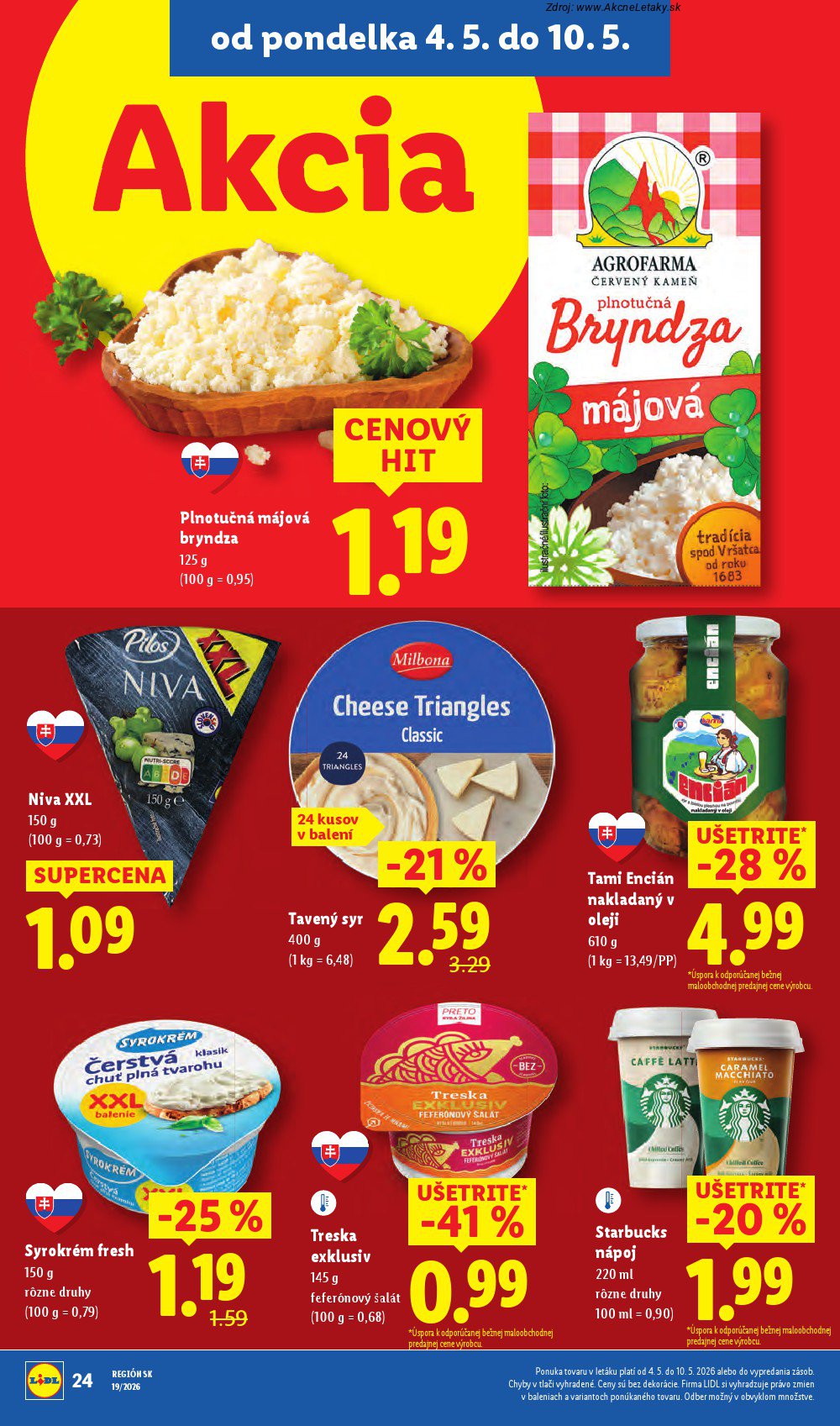 Leták Lidl (4. 5. - 10. 5. 2026) - strana 36 z 93
