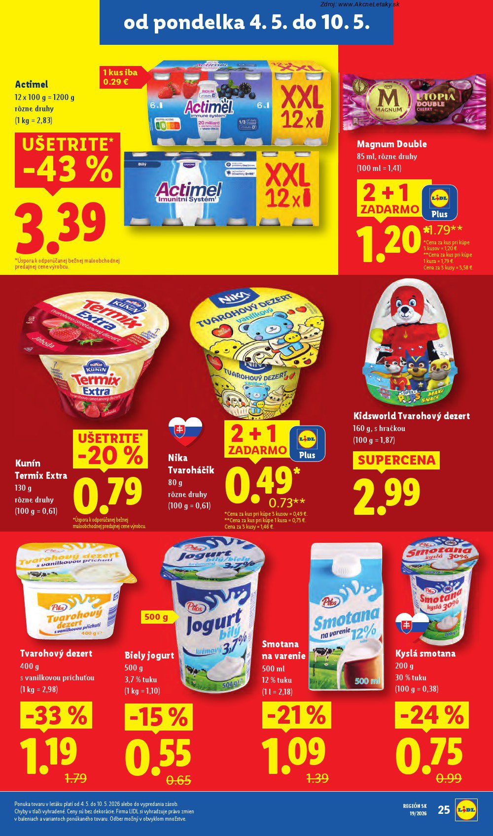 Leták Lidl (4. 5. - 10. 5. 2026) - strana 37 z 93