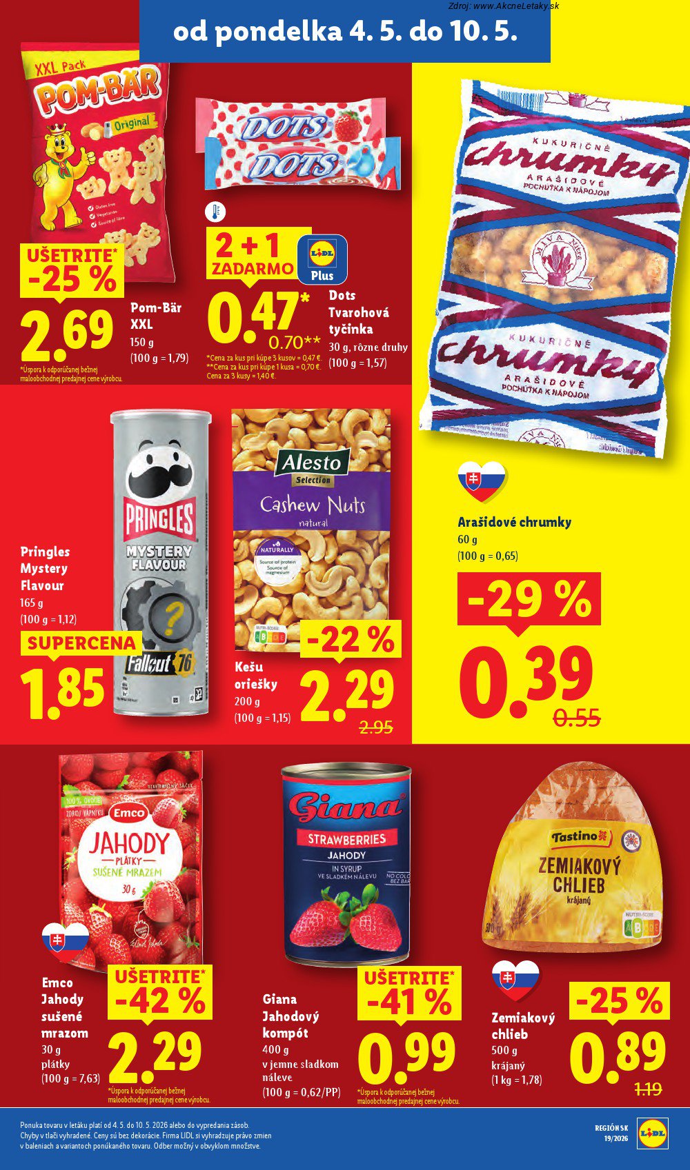 Leták Lidl (4. 5. - 10. 5. 2026) - strana 41 z 93